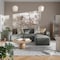 Flash Furniture Bridgetown Luxury Modular Sectional Sofa, Right Side w/Arm Rest, Dark Gray IS-IT2231-RC-DKGRY-GG - alternate 5